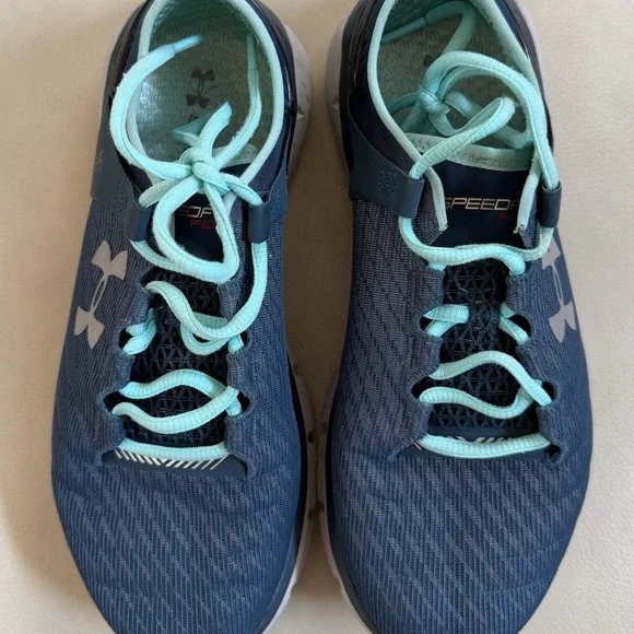 Under Armour womens blue Sneakers 6.5 - Picture 1 of 8